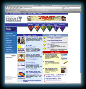 LIGALY web site (redesign)